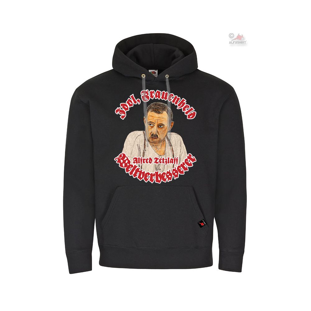 Hoodie IDOL Womanizer World Improver TV Comic Cult Series 80's 70's # 12578