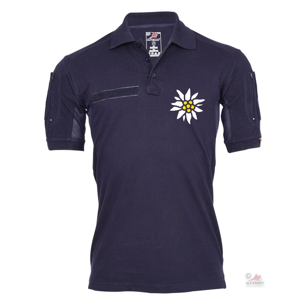Tactical Polo Edelweiß Typ 3 Leontopodium GebJg Gebirgsjäger Militär #26567