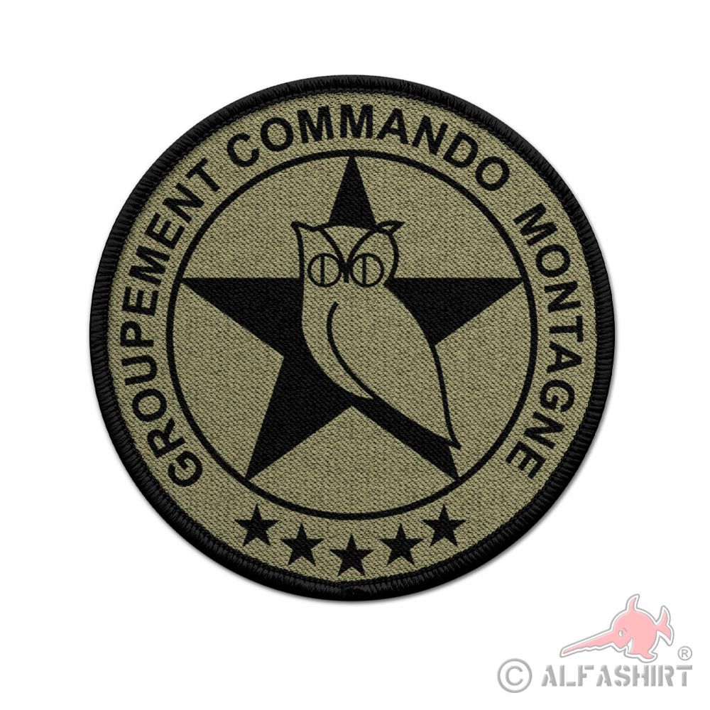 Patch Groupement de commandos de montagne Frankreich Abzeichen #12436