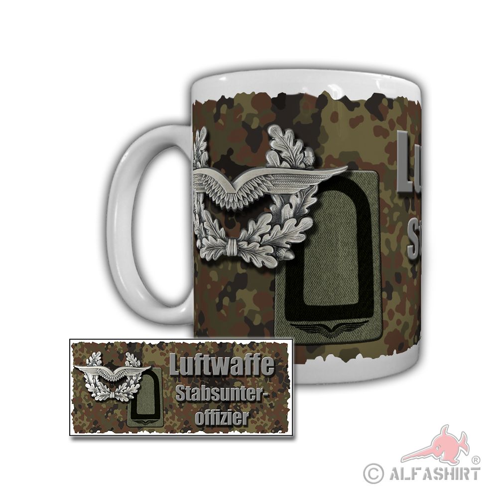 Luftwaffe Staff Officer Bundeswehr StUffz SU Rank Cup # 29207