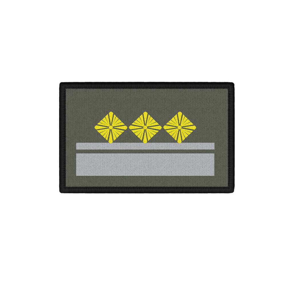 Patch 7,5x4,5cm NVA Dienstgrad Dienste Streitkräfte 