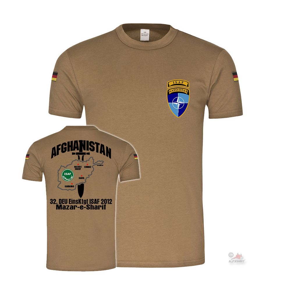 BW Tropen 32 set in 2012 Afghanistan Mazar-e-Sharif deployment contingent # 35254