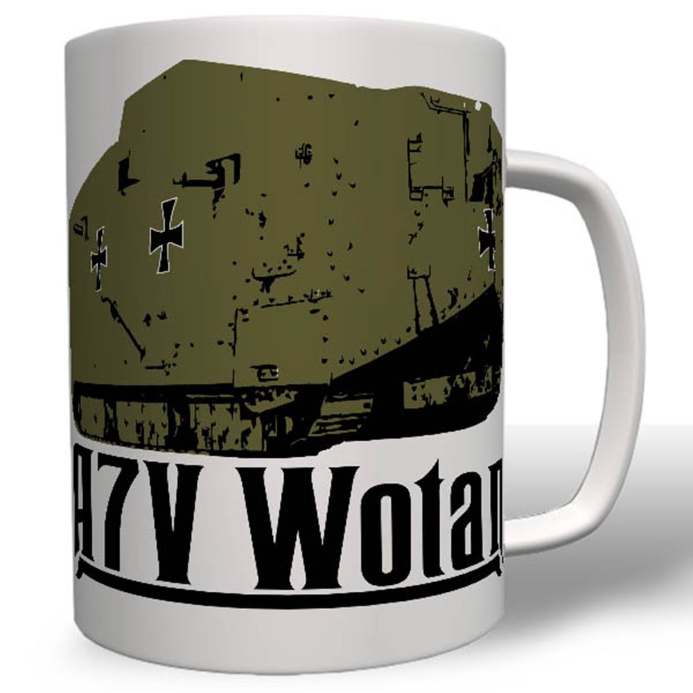 A7V Wotan Militär Heer Wh Wk Kampfpanzer Tasse #16637