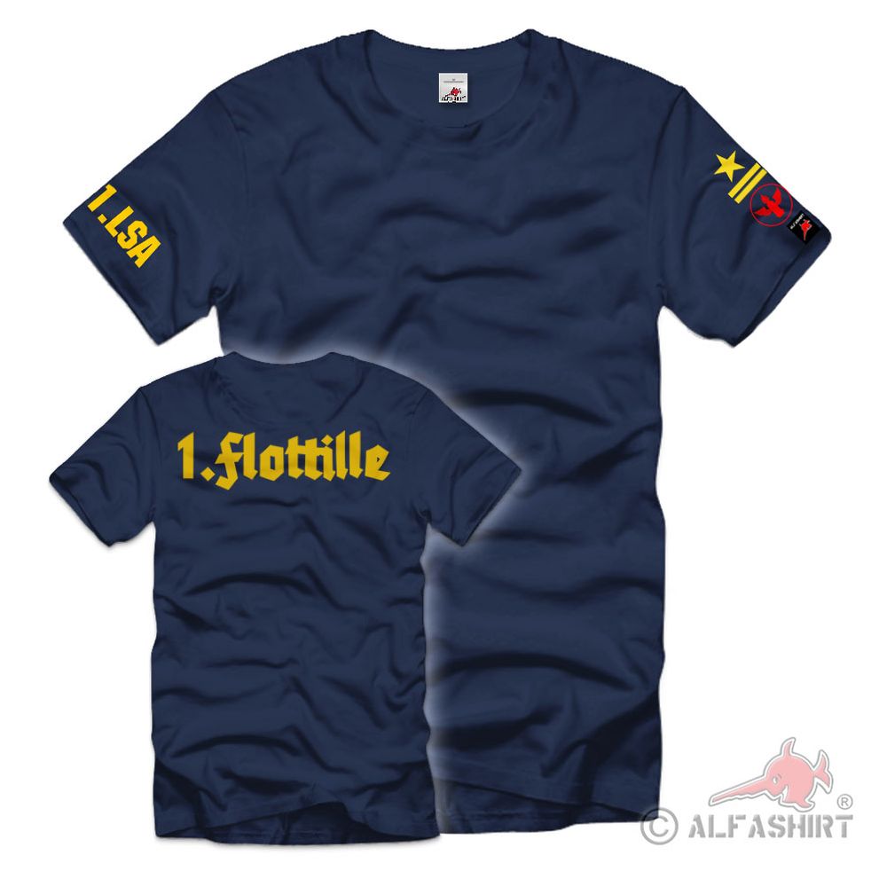 Volksmarine Stabsmatrose Artillerie LSA 1 Flottille DDR VM Marine T-Shirt#38238