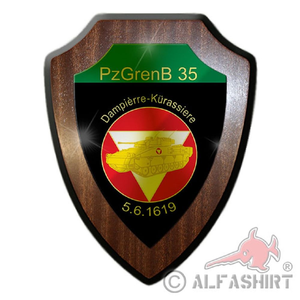 PzGrenB 35 tank Grenadier Battalion Austria Federal Army Heraldic Shield #19908