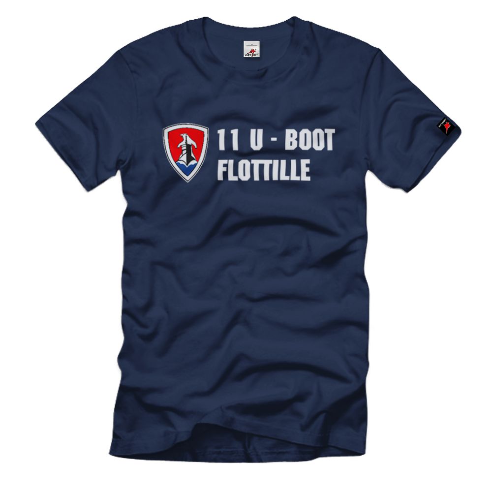 11 U Flottille Bergen WW2 Eisbär U-Boot T-Shirt#1636