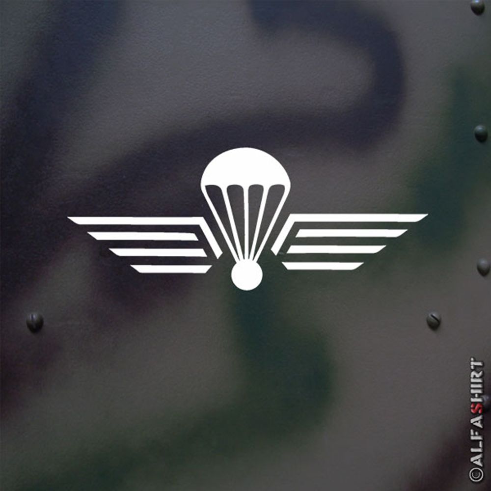 Aufkleber/Sticker Para Wings Schweiz Schweizer Armee FschJg Flügel 10x4cm #A483