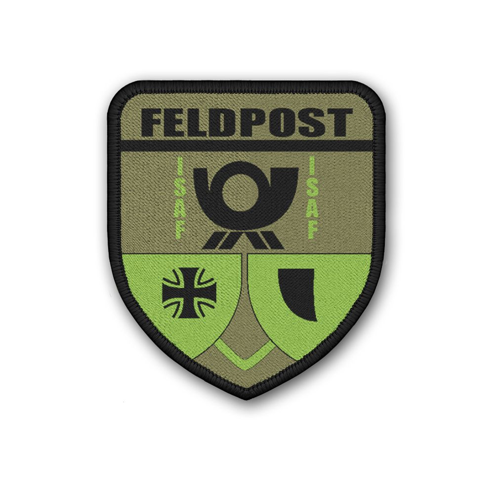 Bundeswehr ISAF Feldpost Patch delivery service post military field coat of arms # 33814