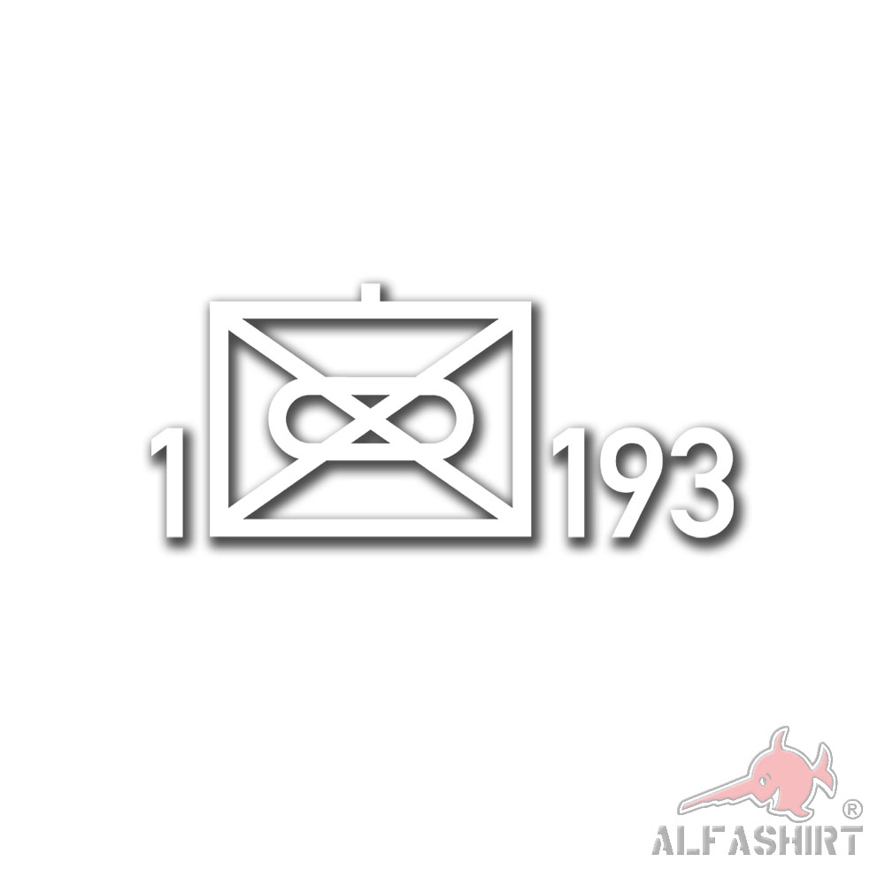 Sticker armored infantry battalion tactical sign 1 company 32.5x14cm#A6238