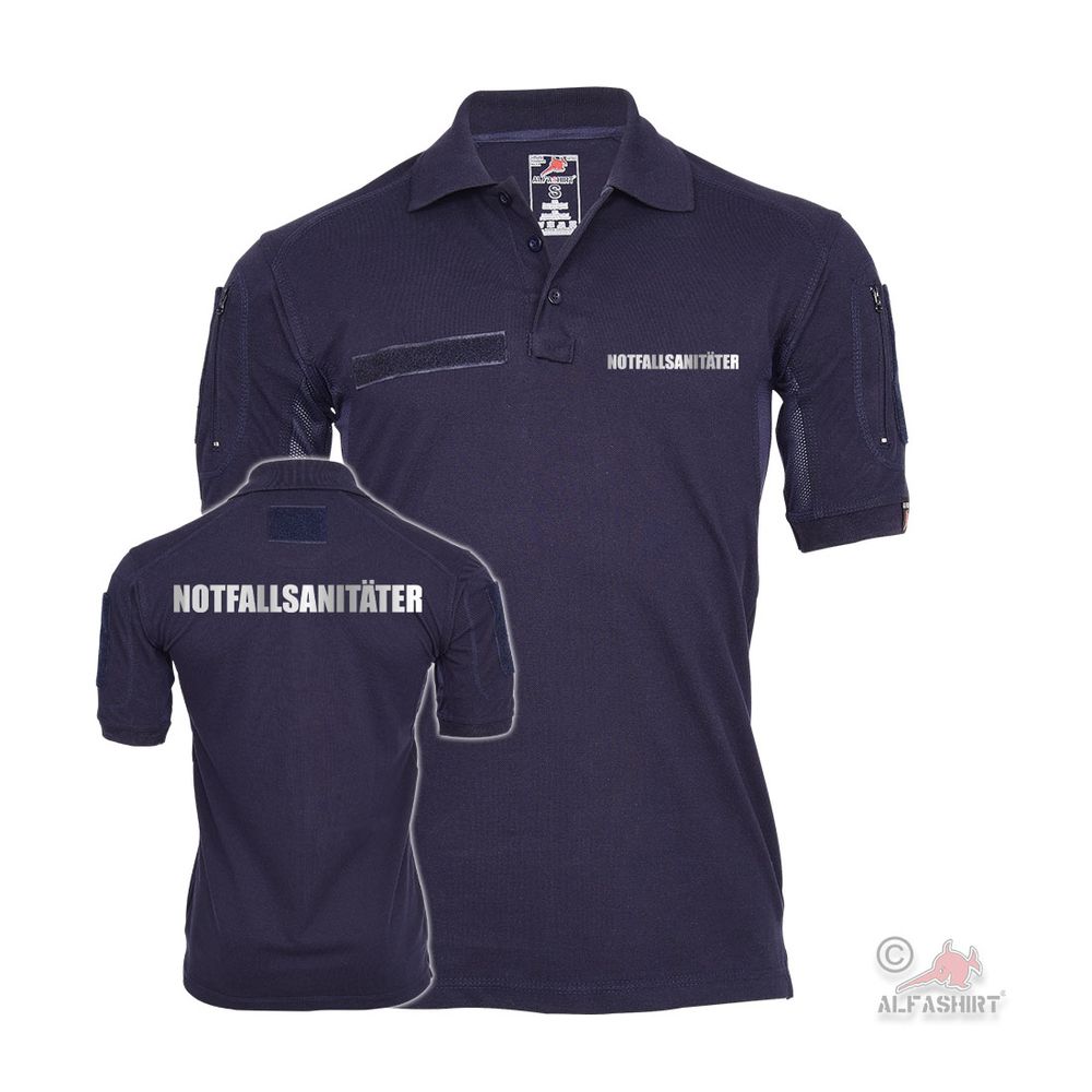 Tactical Polo Shirt Emergency Paramedic Sani Emergency Occupation Calling Use # 37015