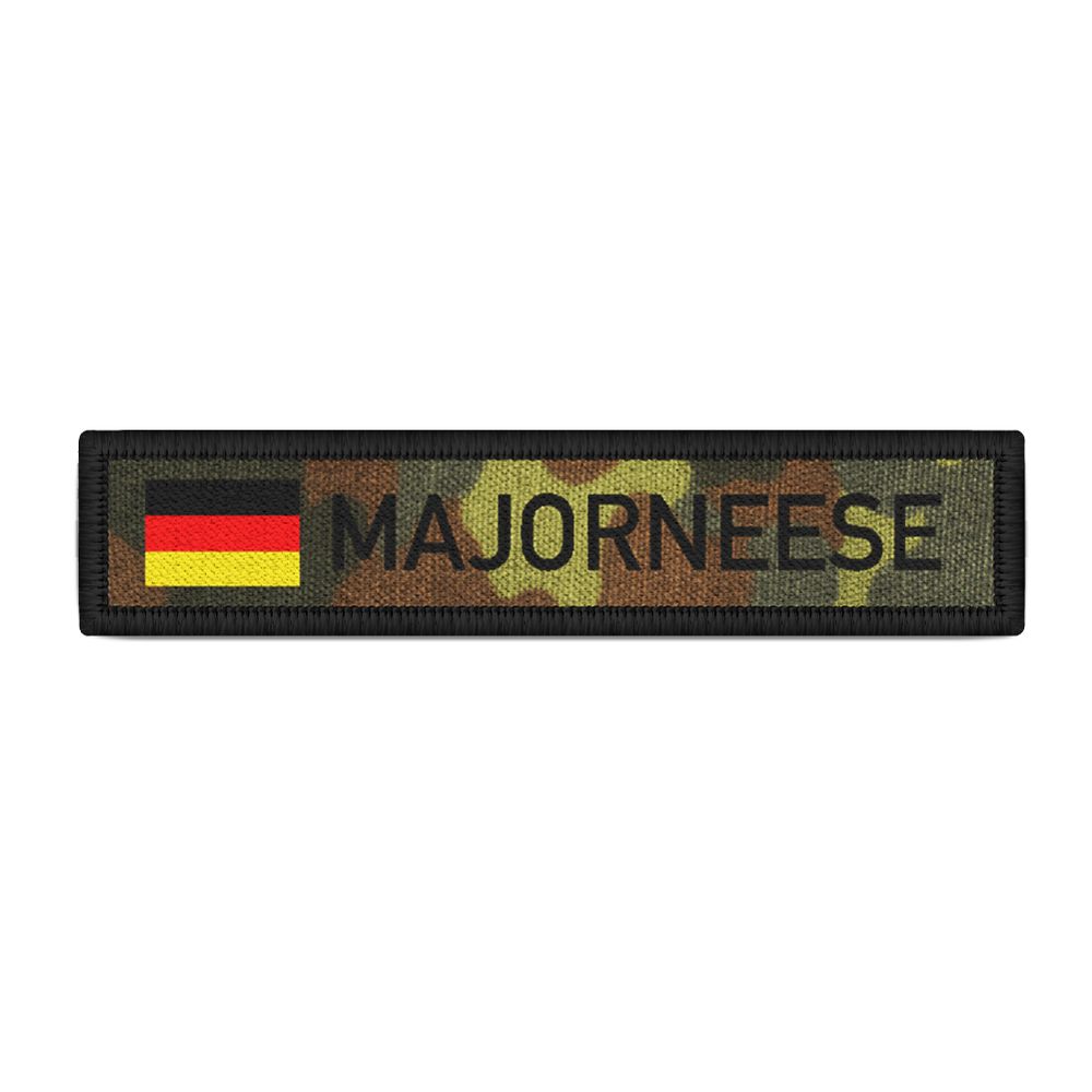 Major Neese Fun fun graduate soldier Mayonnaise Flecktarn Velcro # 32038