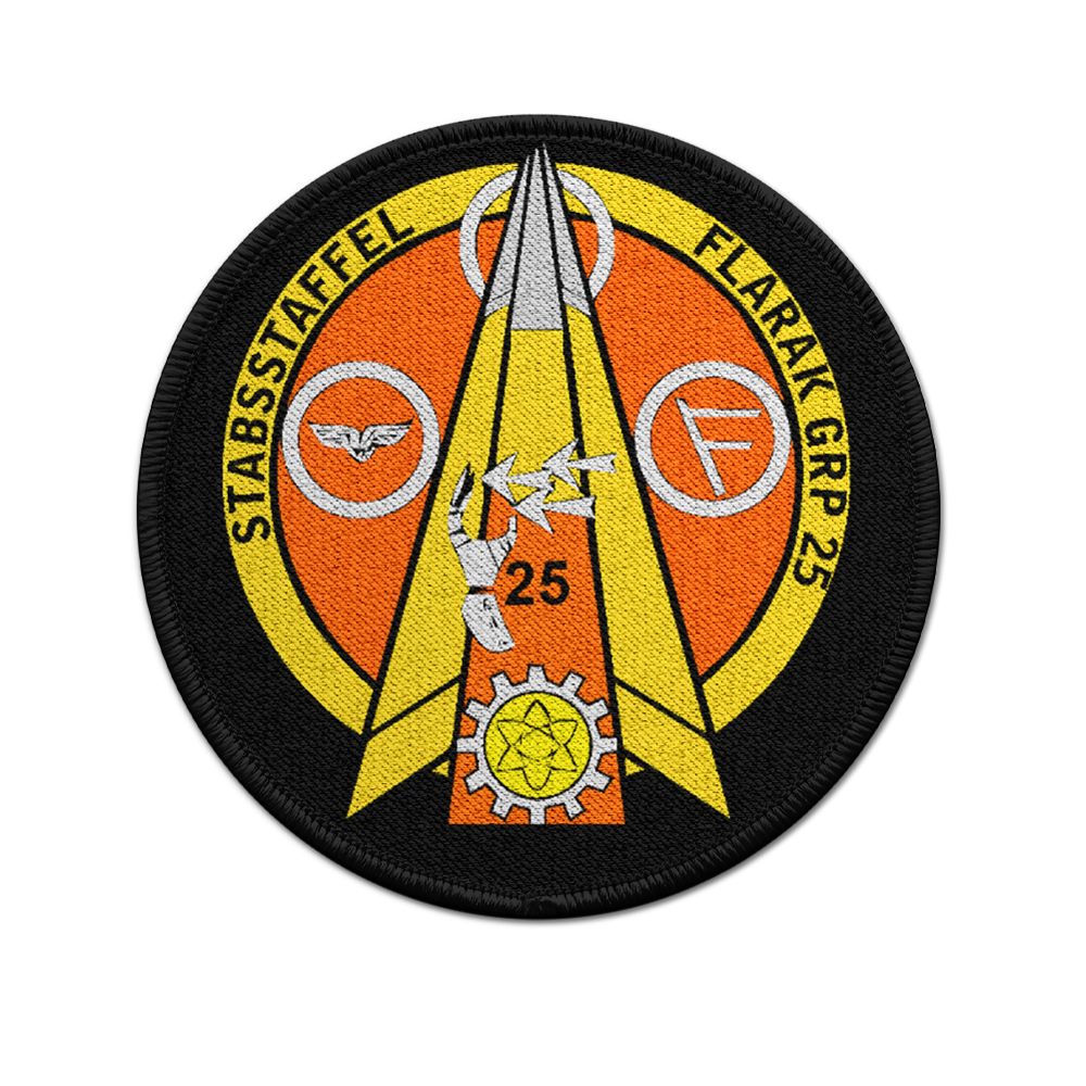 Patch Stabsstaffel FlaRak Grp 25 Flugabwehr Raketen Gruppe Bundeswehr #40928