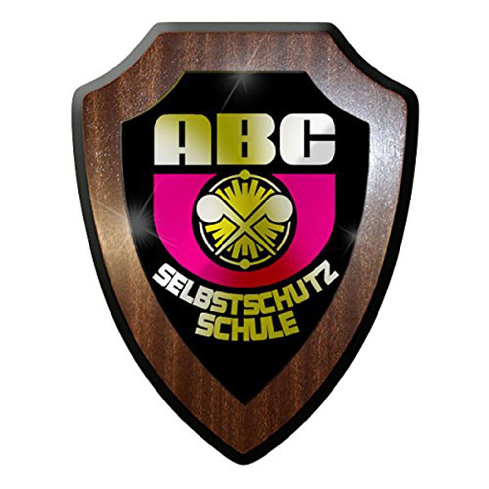 Wappenschild ABC Selbstschutzschule Truppenschule Soldaten Militär #8389