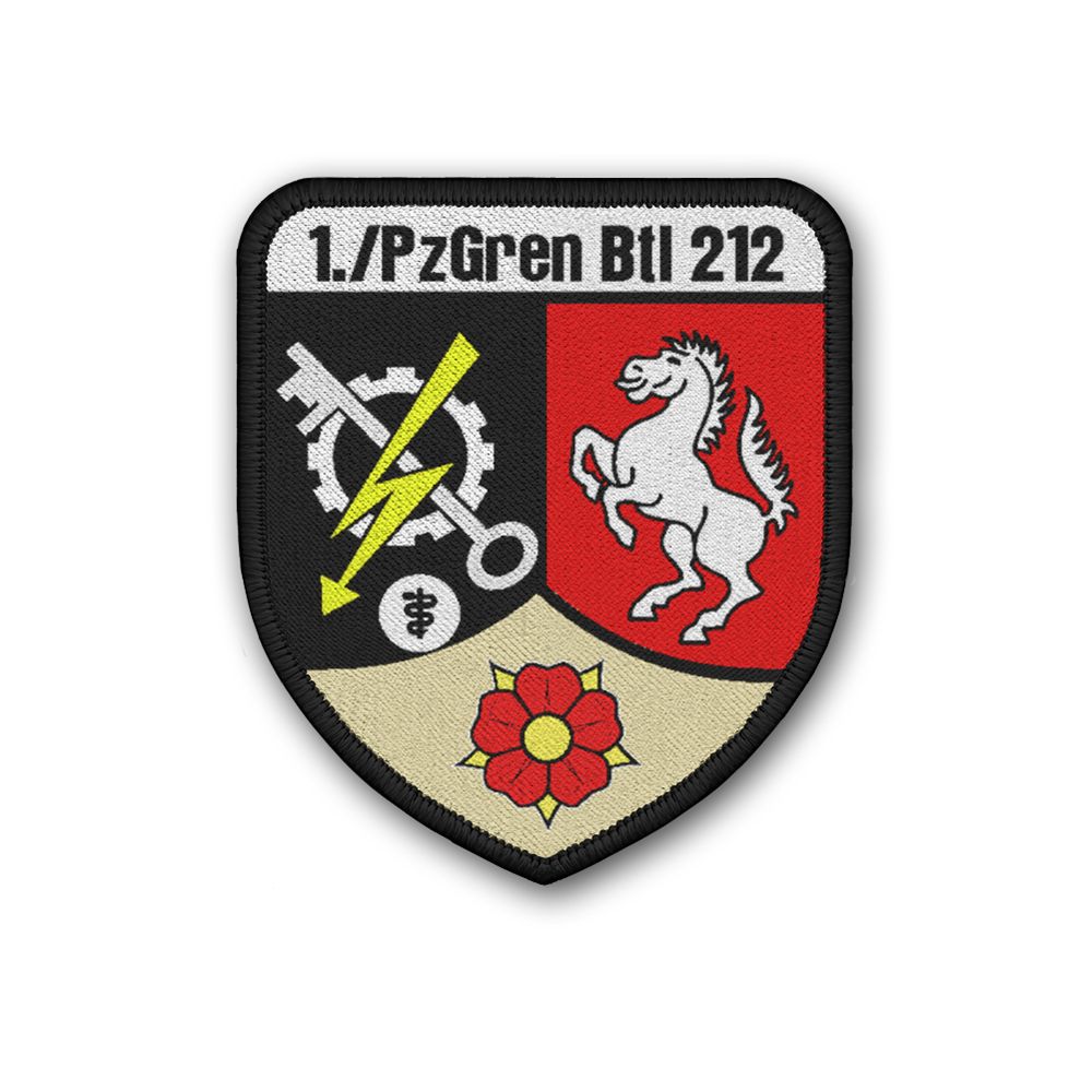 Patch 1 PzGrenBtl 212 Augustdorf Panzergrenadier Bataillon Bundeswehr #36625