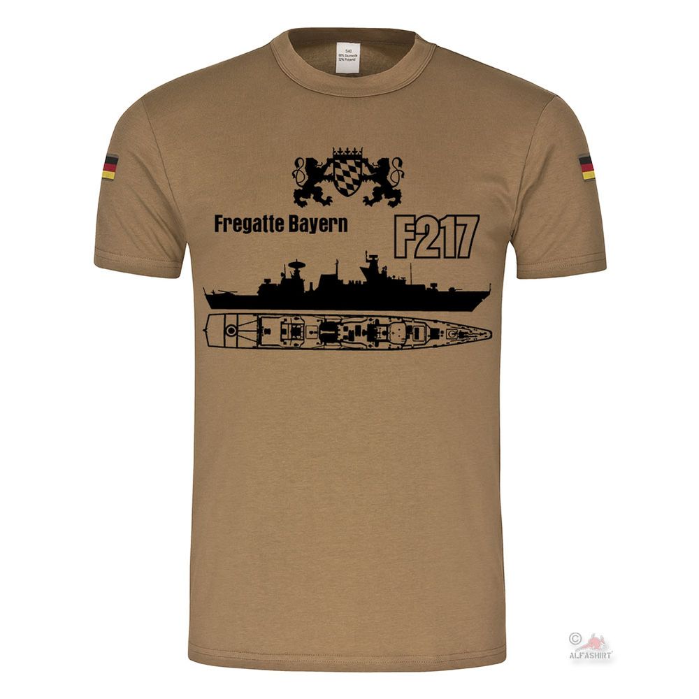 BW Tropen Bayern F217 DRAJ Bundesmarine Marine BW Einsatz Tropenshirt #18615