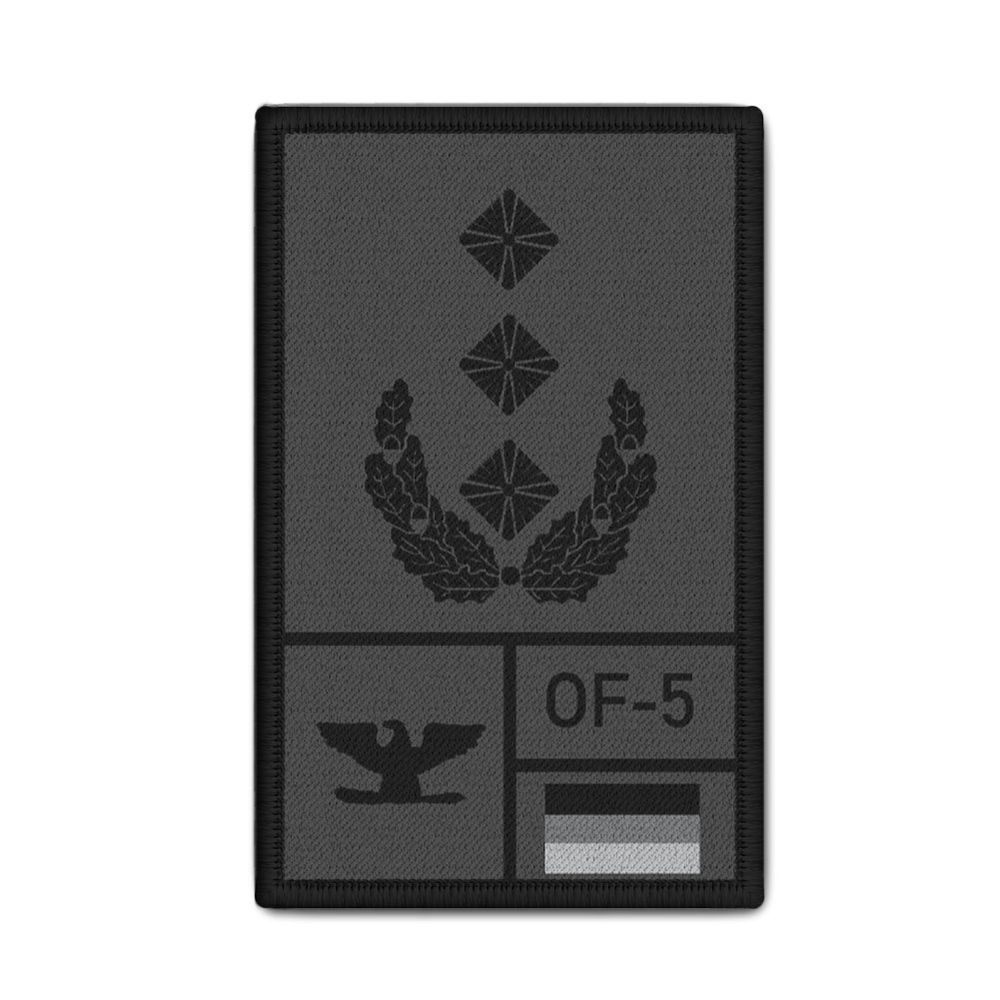 Rank Patch Bundeswehr Heer Luftwaffe Marine Grau #BW-Patch