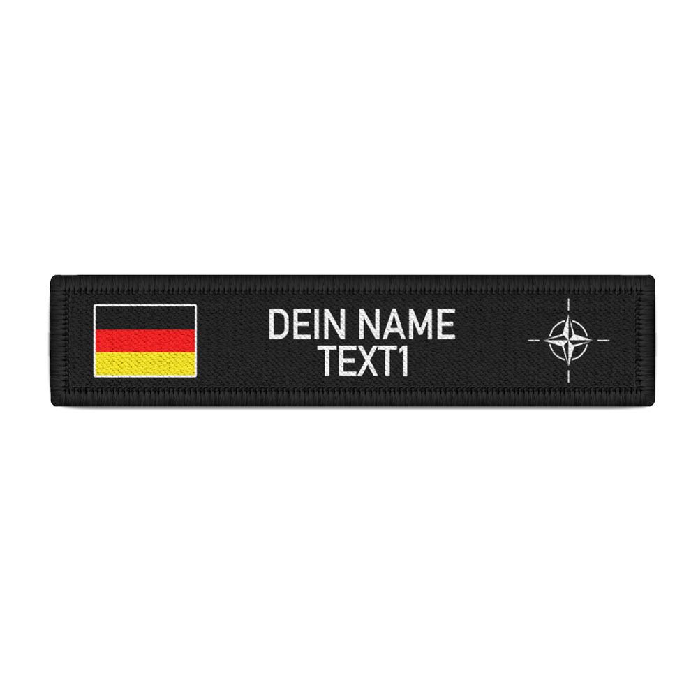 Namensschild GER DE NATO Nordatlantikpakt Bündnis Partner #47267