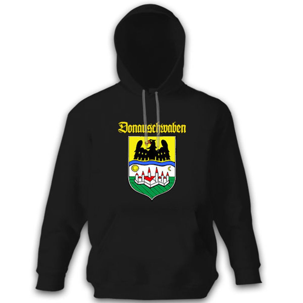 Donauschwaben Donau Schwabenland Wappen Abzeichen - Kapuzenpullover #10686