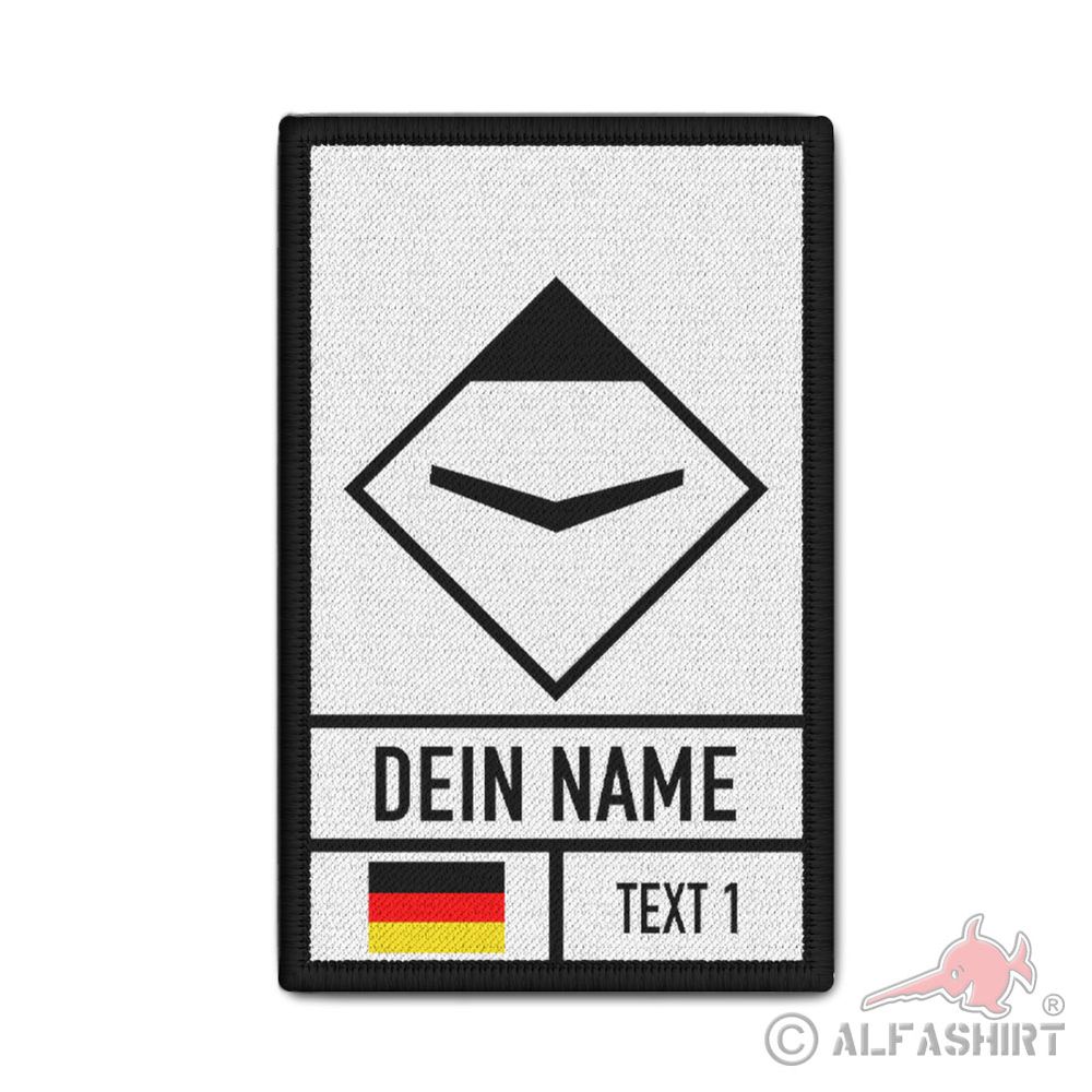Patch Feuerwehr Drohnenführer Gruppenführer GrFü Ärmelabzeichen#44638