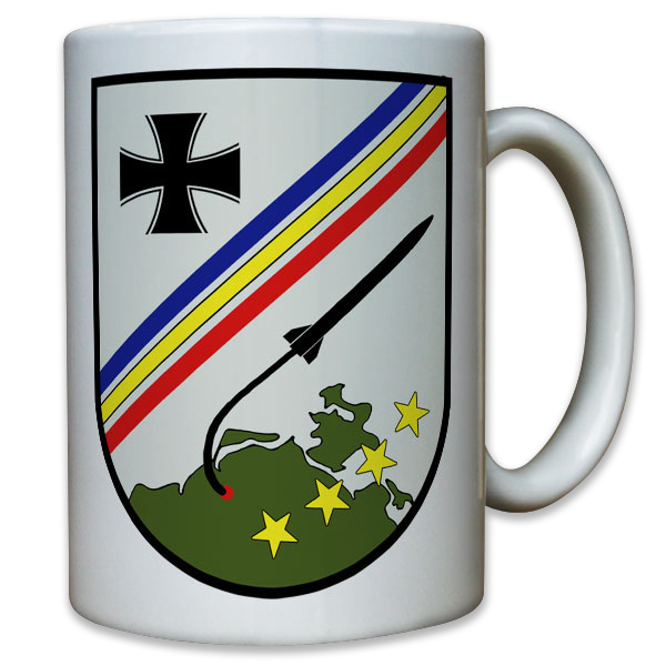 Wappen Flarak 5 21 Bundeswehr Flugabwehr Raketen Soldaten - Tasse #11807