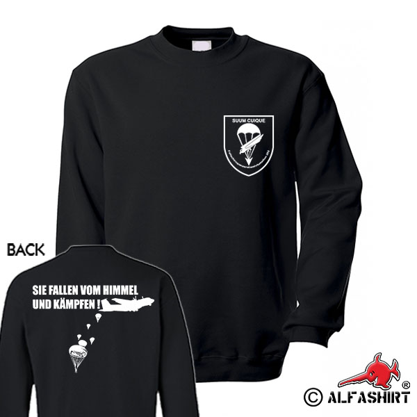 Parachute Defense Battalion 262 Merzig Coat of Arms FschJg Pullover # 17413