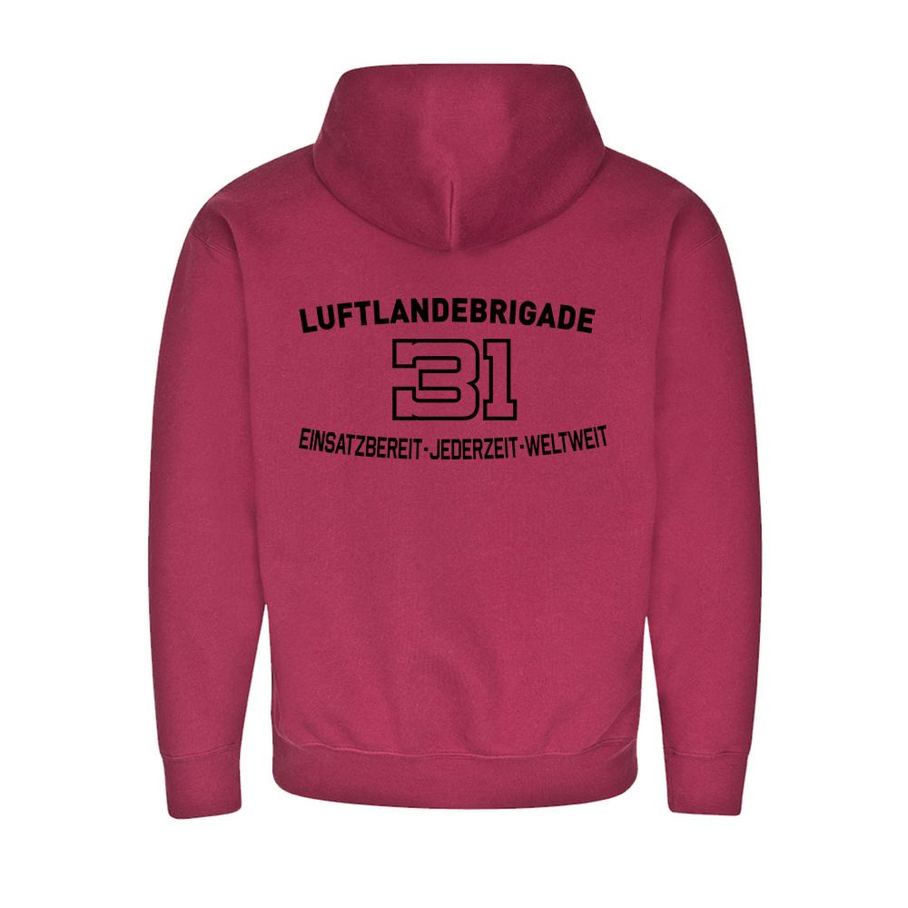 Hoodie Luftlandebrigade 31 LLBrig Oldenburg FschJg - Kapuzenpullover #18066