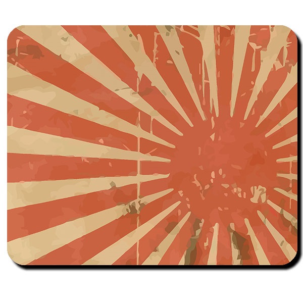 Alte japanische Fahne Flagge Japan - Mauspad Mousepad Computer Laptop PC #11091