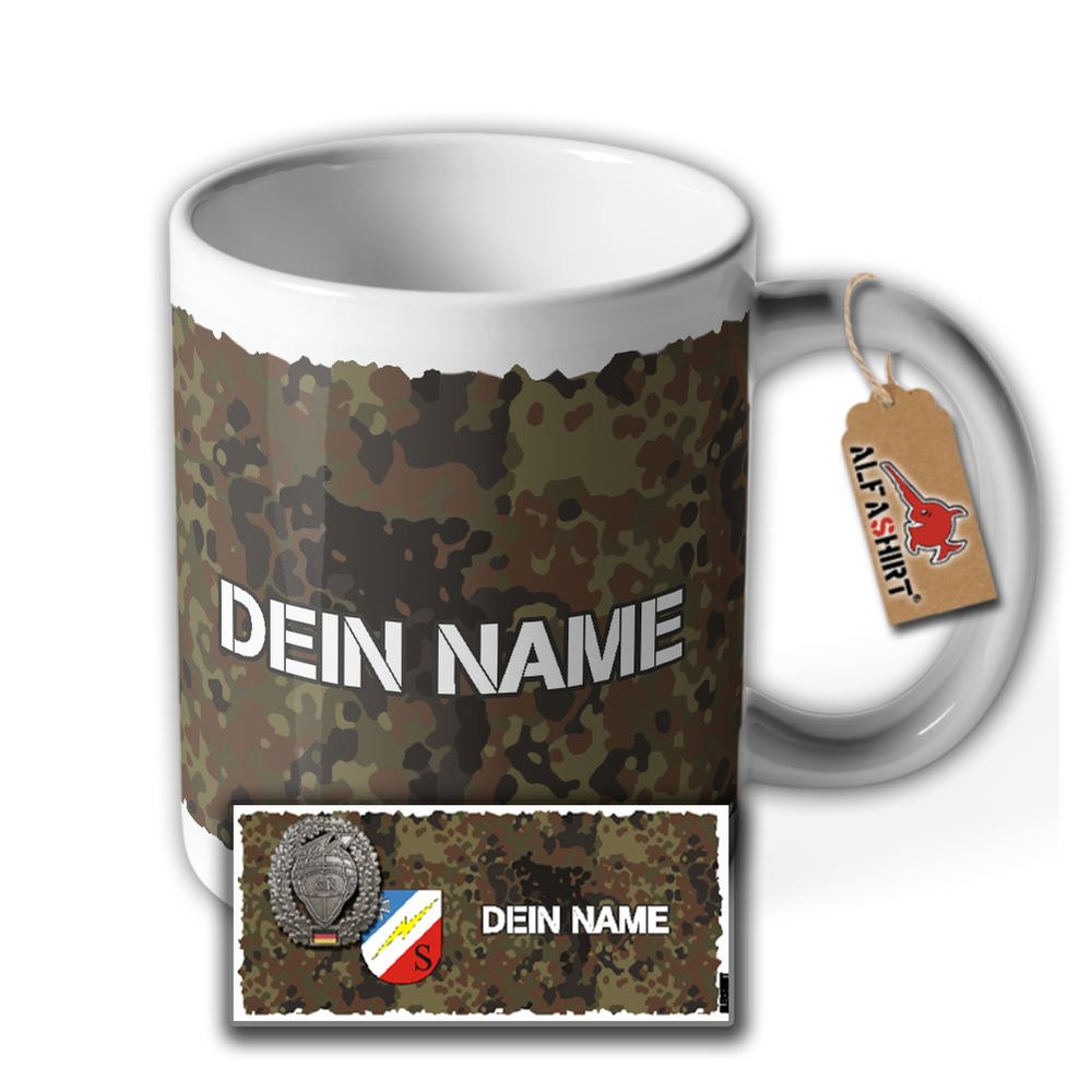 Tasse Cyber- und Informationsraum Personalisiert KdoCIR CIR Bundeswehr #34943
