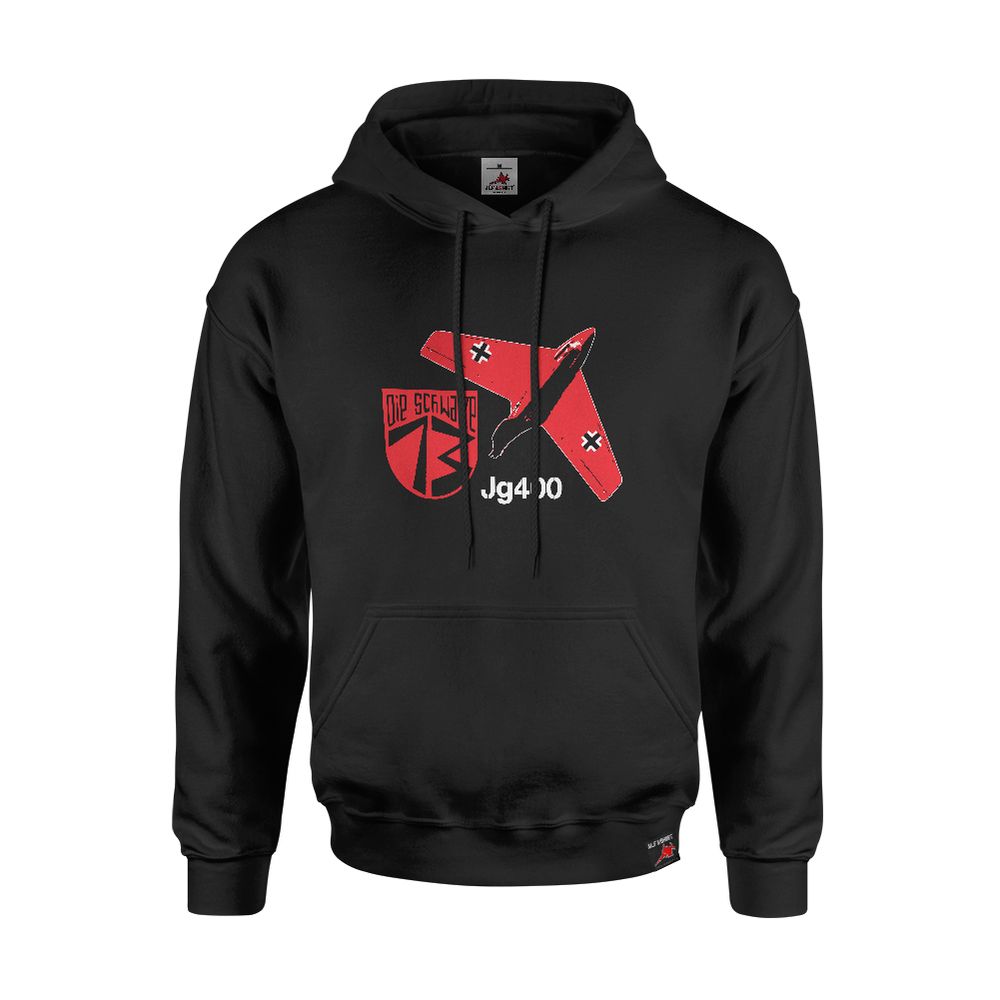 JG 400 Jagdgeschwader The Black 13 Me 163 - Hoodie # 12176