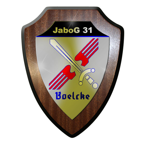 Wappenschild / Wandschild / - Jagdbombergeschwader 31 Boelcke Bundeswehr #8368