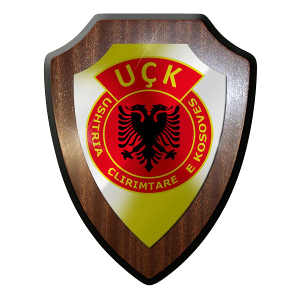 Wappenschild / Wandschild - UCK UÇK Ushtria Çlirimtare e Kosovës Kosovo #6901