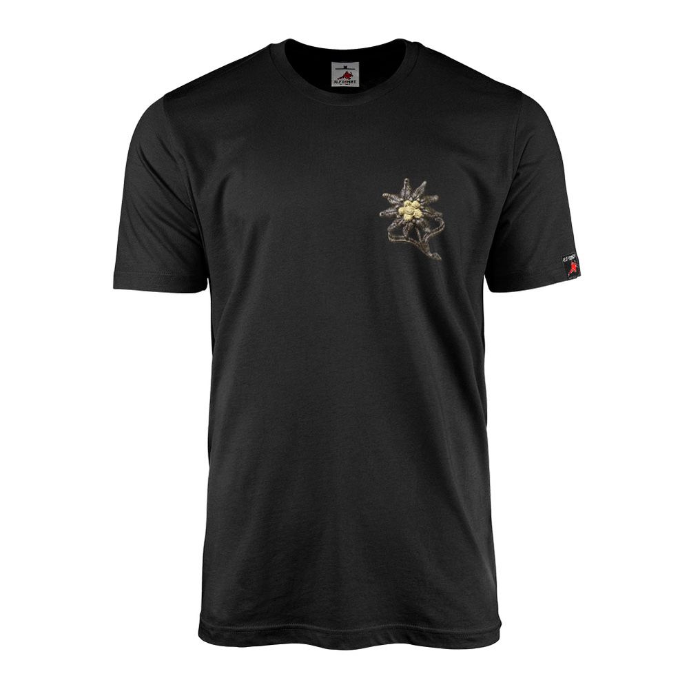 Edelweiss T-shirt, pin, mountain cap, mountain troops, infantry, terrain #47303