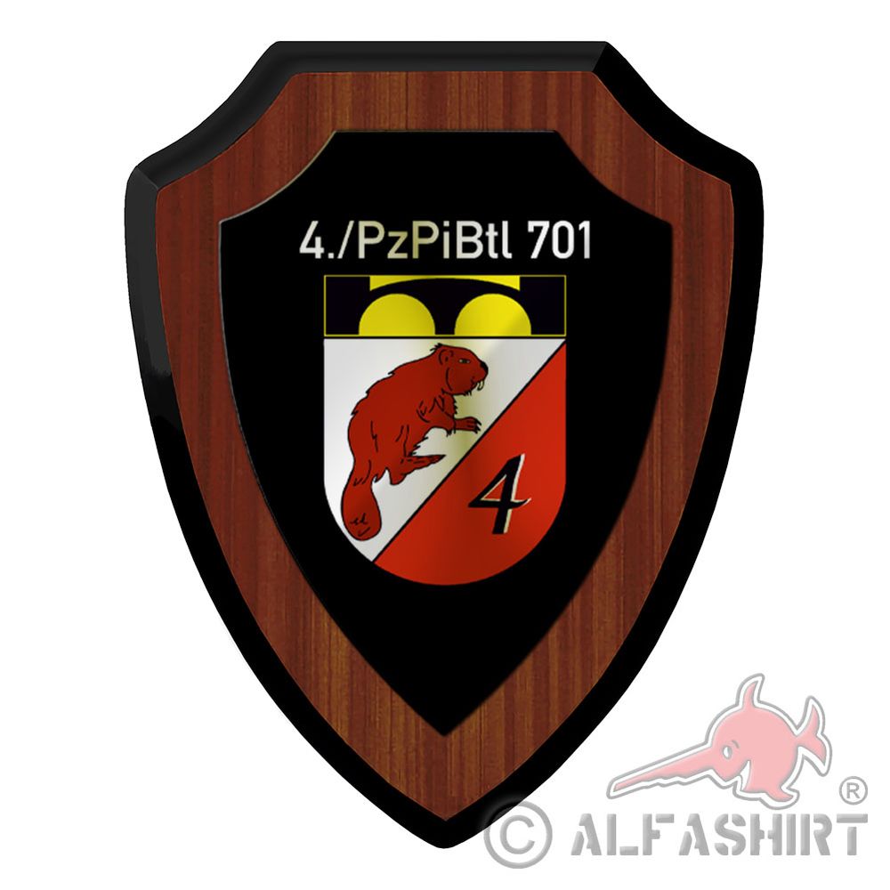 Coat of arms shield 4 company PzPiBtl 701 tank engineer battalion 37 #42518