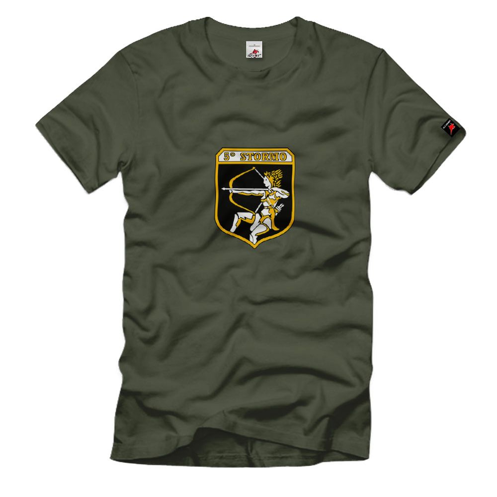5º Stormo 5. Giuseppe Cenni Aeronautica Militare Italie Italien T Shirt #5218