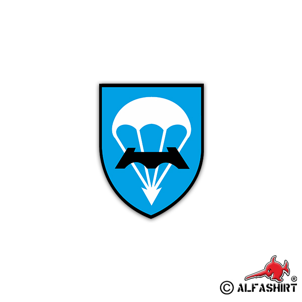 Sticker LLPiKp 270 airborne pioneer company BW Seedorf 5x7cm A2096