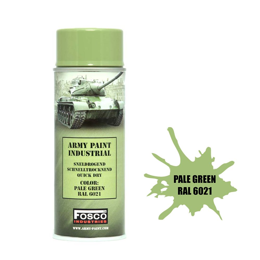 RAL 6021 glossy pale green pale green lime green NATO paint # 34592