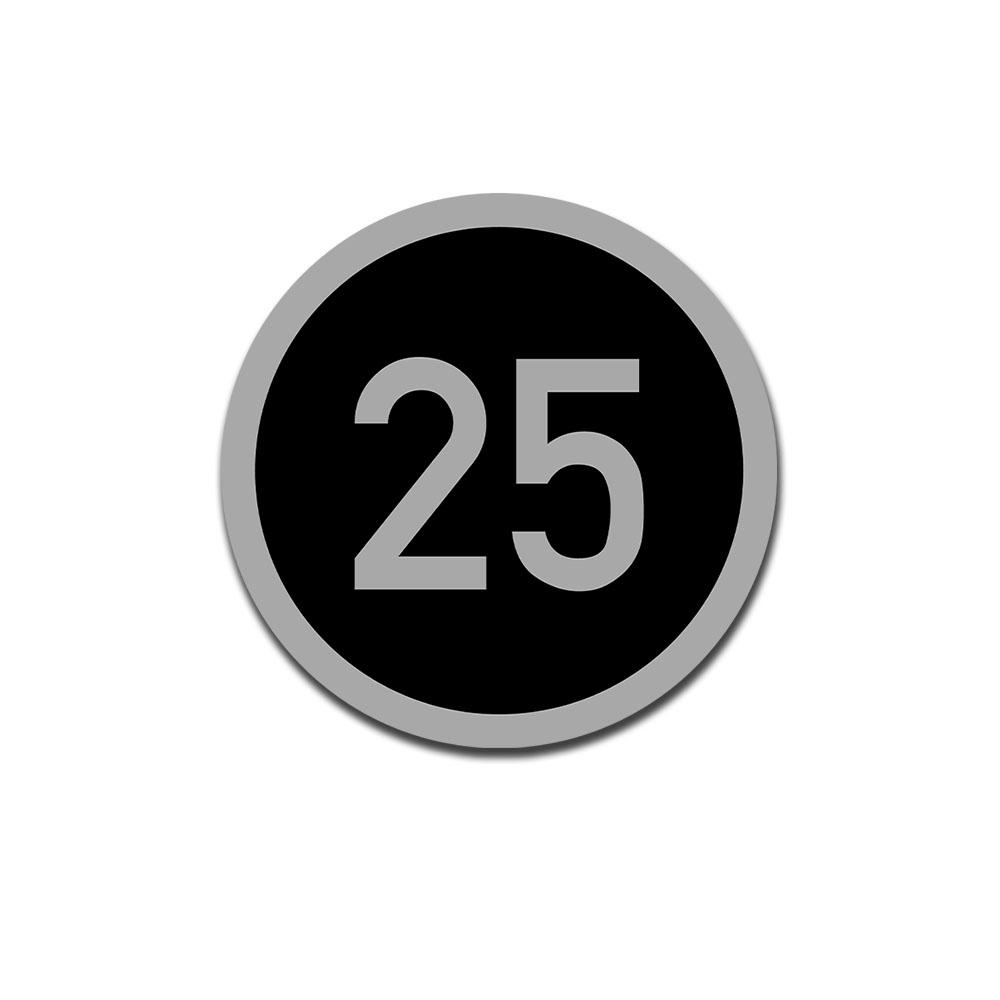 MLC Klasse 25 Militärische Lastenklasse Aufkleber Tonnen Military 23cm A5937