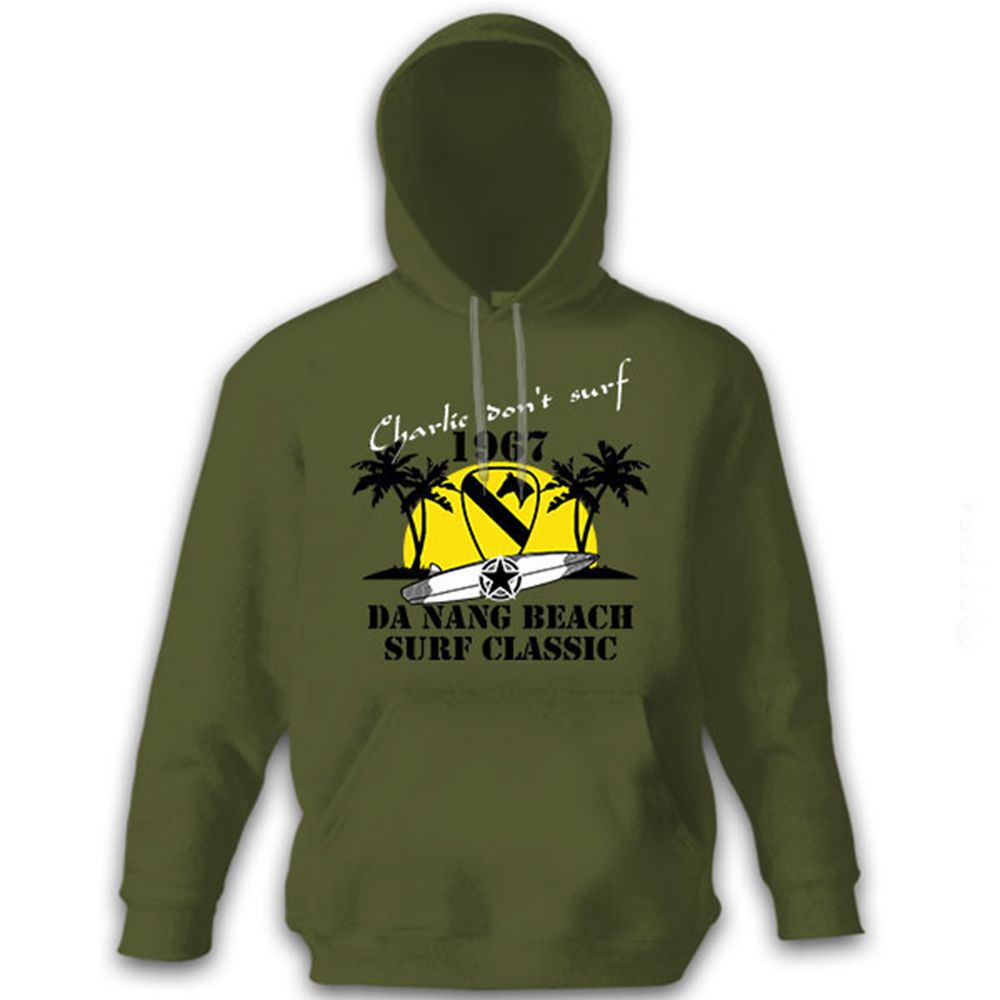 Charlie don't surf - Da Nang Beach Surf Classic Surfing - Kapenpullover #8660