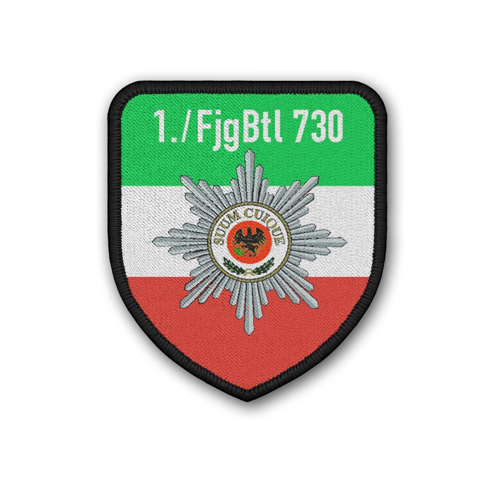 Patch 1 FjgBtl 730 Feldjägr Feldjägerbataillon BW Wappen Abzeichen Emblem #30303