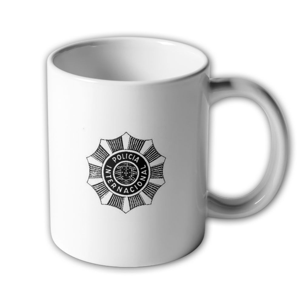 Tasse Polícia Internacional e de Defesa do Estado PIDE Portugal Geheim-Polizei #33557