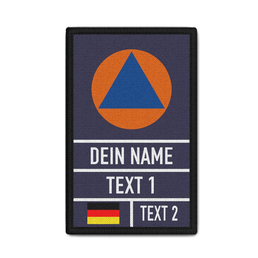 Rank Patch KatS Zivilschutz GER DE Zeichen Symbol Name Einheit Verband #46546