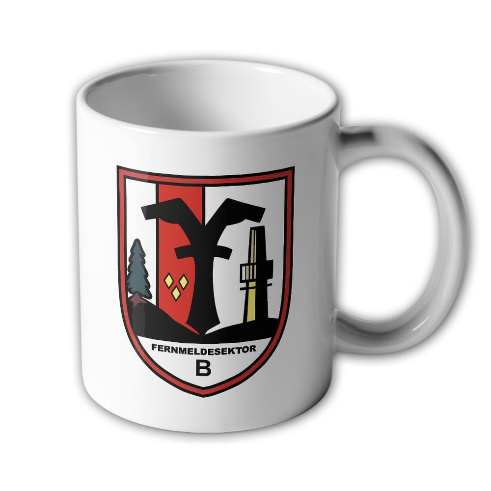 Tasse Fernmelderegiment 71 Fernmeldesektor FmSkt B Aufklärungsturm #47254