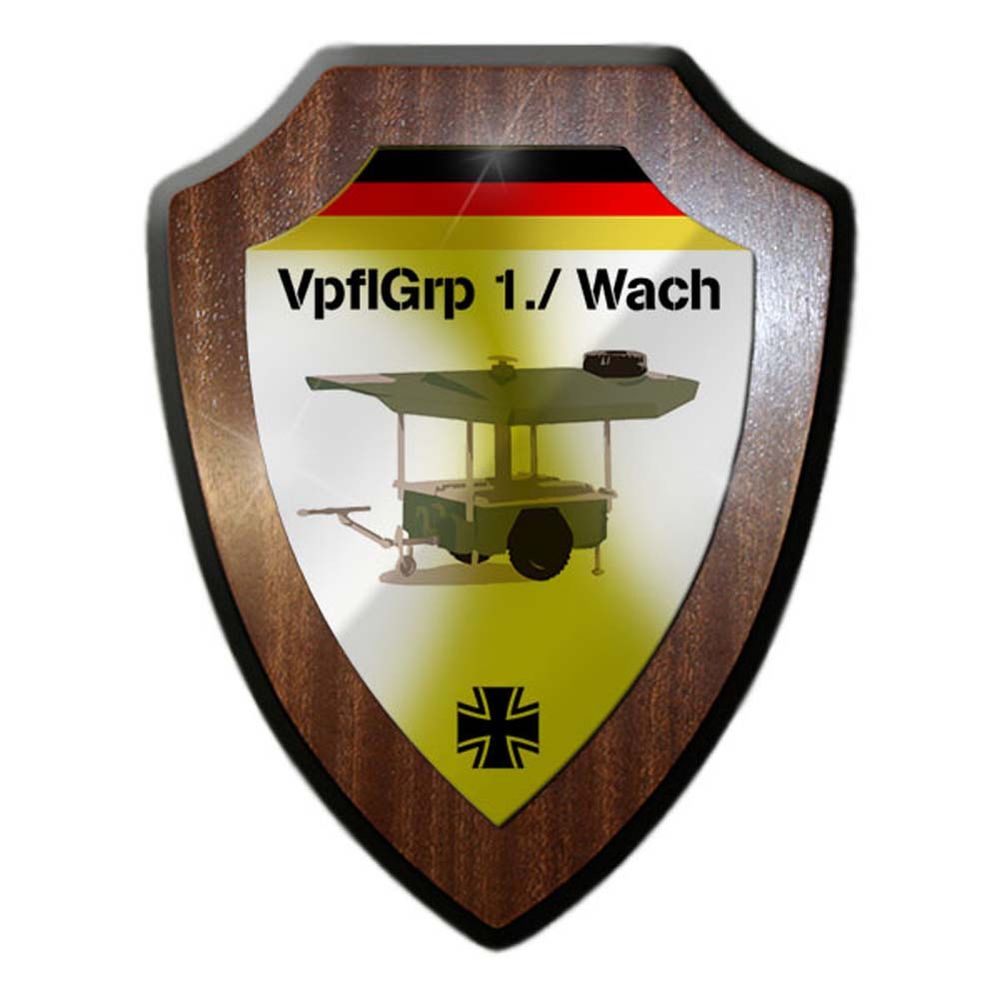 Wappenschild VpflGrp 1 Wach Verpflegungsgruppe BW Feldküche TFK 250 #23619