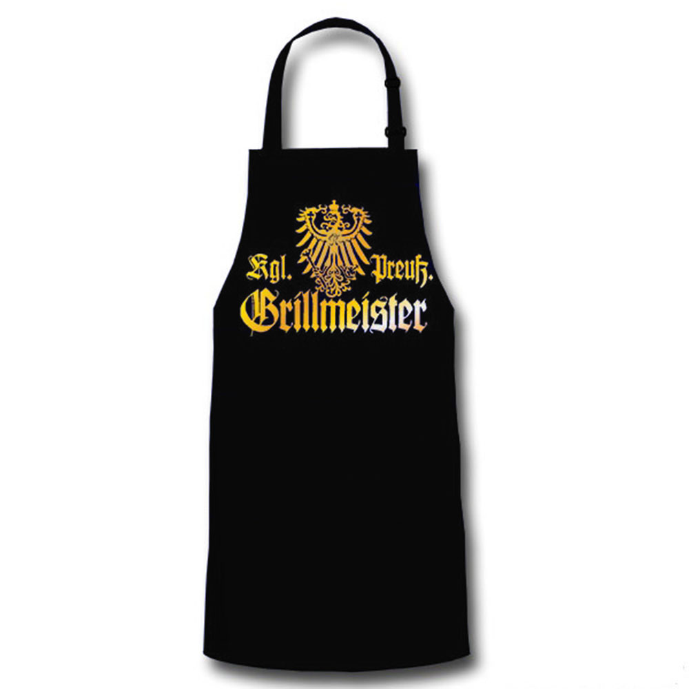Kgl. Preuß. Grillmeister Königlicher Preußischer Grillmeister Schürze #8796