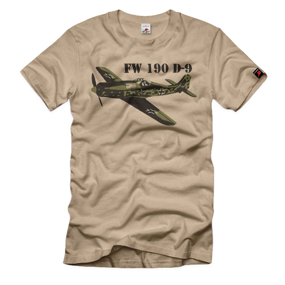 FW 190 D-9 Flugzeug Luftwaffe WK2 Deutschland Jagdflugzeug T-Shirt #907
