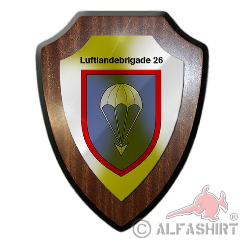 Luftlandebrigadee 26 LLBrig division FschJg Emblem Wappenschild #19870