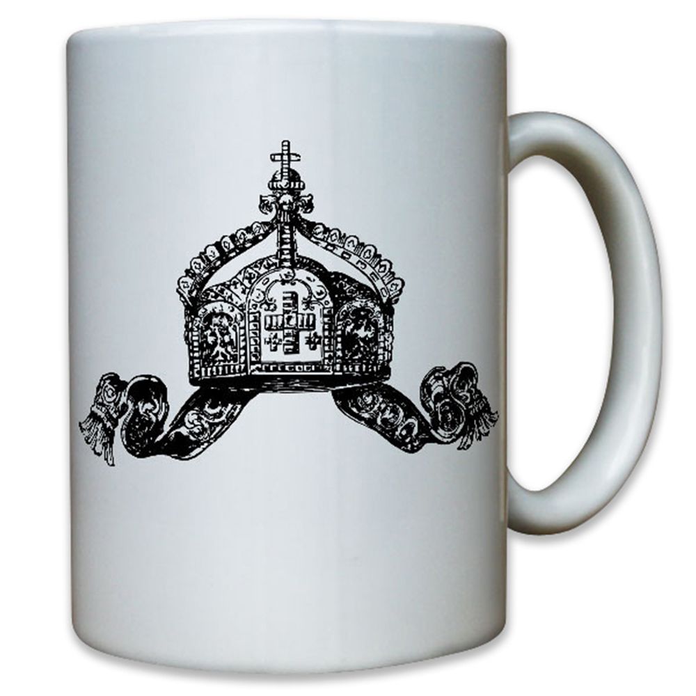 Deutsche Krone Kaiserreich Kaiser Wilhelm Deutschland Preußen Tasse #12322
