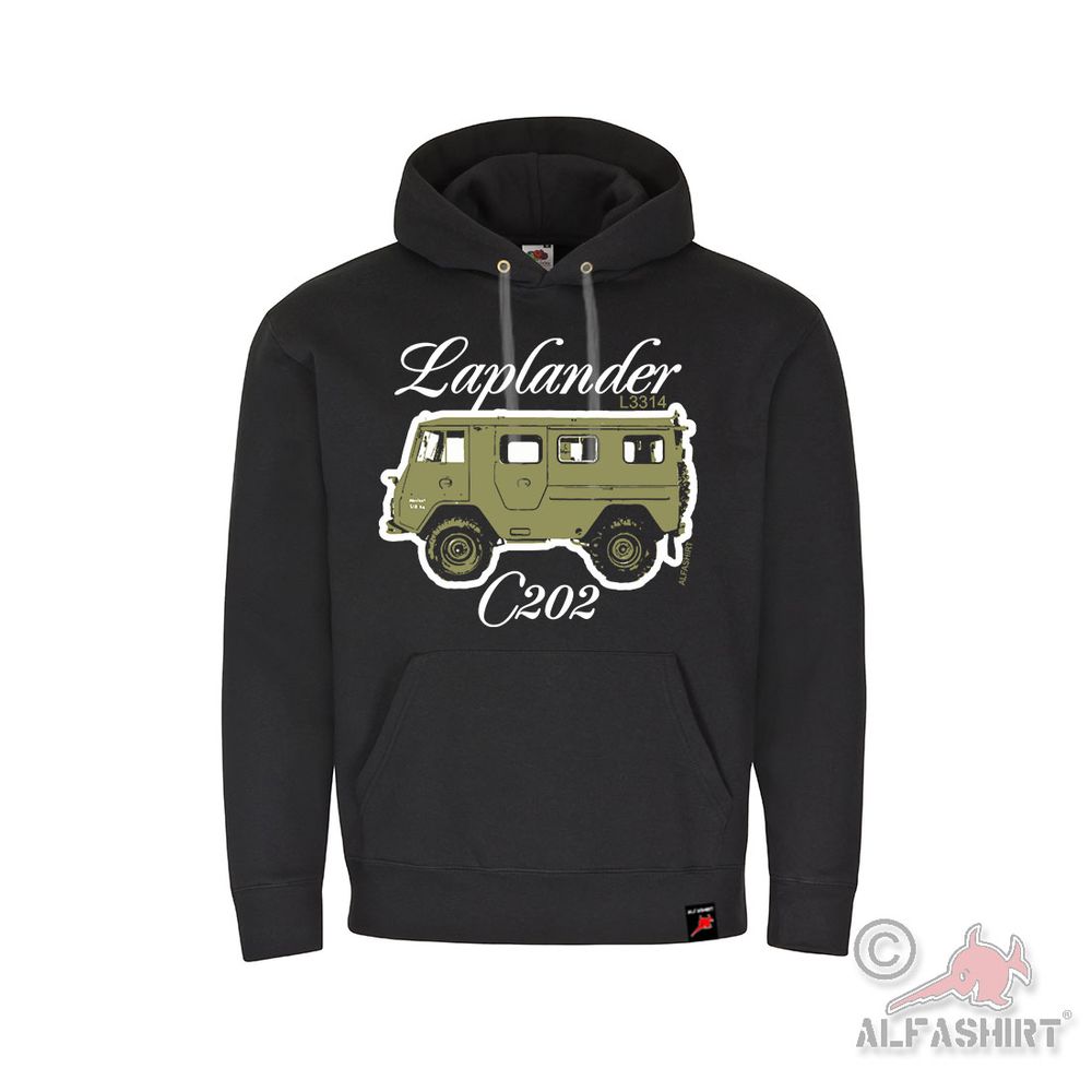 Hoodie Laplander C202 L3314 Schweden Geländewagen Valp Armee 4x4 T-Shirt#40915