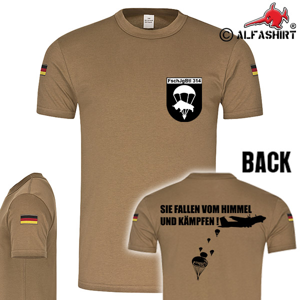 BW Tropen FschJgBtl 314 Paratrooper Battalion Oldenburg Transall # 15769