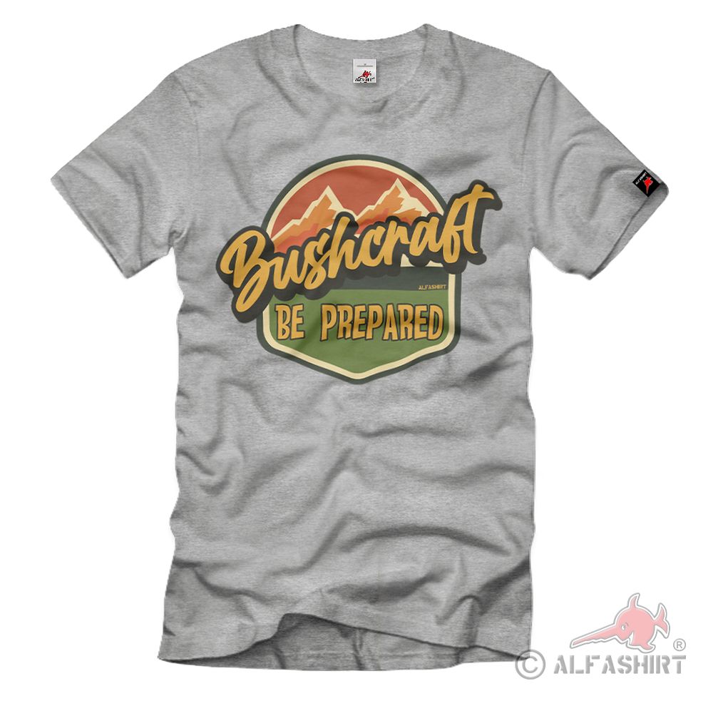 Bushcraft Prepper Vanlife Outdoor Van Camping Wald Natur Baum T-Shirt#36849